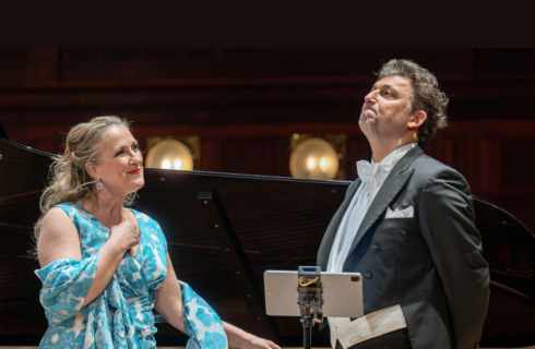 Diana Damrau, Jonas Kaufmann (foto Petr Dyrc)