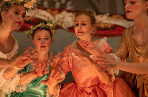 Jan Josef Rösler: Kantáta o Mozartově smrti – Dorota Grossová, Markéta Israel Večeřová, Veronika Kaiserová, Hana Solanská (foto Michal Málek)