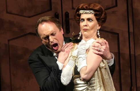 Nino Rota: Florentský slaměný klobouk – Martin Šrejma, Anna Nitrová, 14. dubna 2025, Festival hudebního divadla OPERA, Stavovské divadlo, Praha (zdroj Festival hudebního divadla OPERA, foto Daniel Jäger)