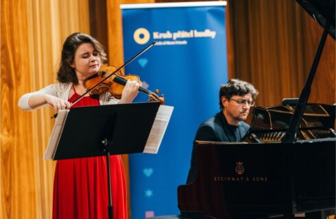 Pavla Tesařová & Miroslav Sekera, 23. dubna 2025, Dům Hudby, Plzeň – Pavla Tesařová a Miroslav Sekera (foto Ondřej Pastor)
