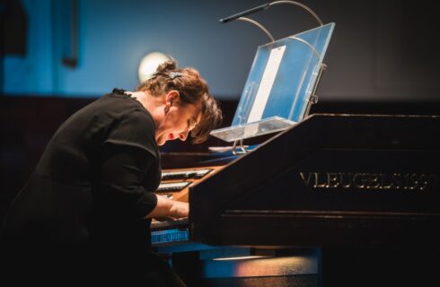Monika Melcová, 12. dubna 2025, Obecní dům, Smetanova síň, Praha (zdroj Symfonický orchestr hl. m. Prahy FOK)