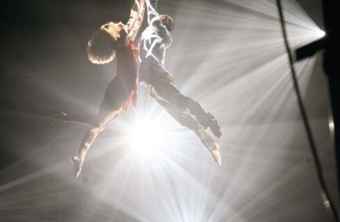 Tanec a nový cirkus na Glastonbury (Foto Nina Bumbálková)